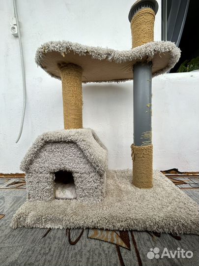 Когтеточка с домиком бу