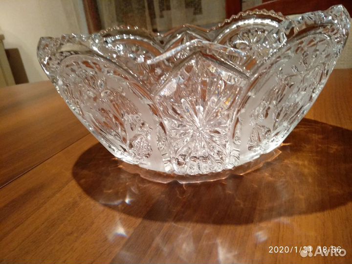 Ваза хрусталь СССР