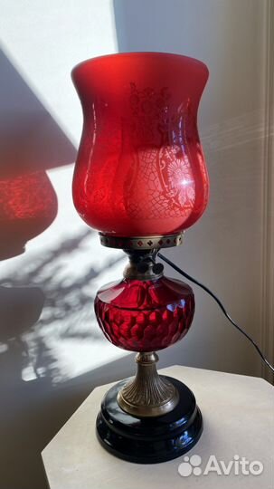 Пара/Лампа настольная/винтаж/антиквариат