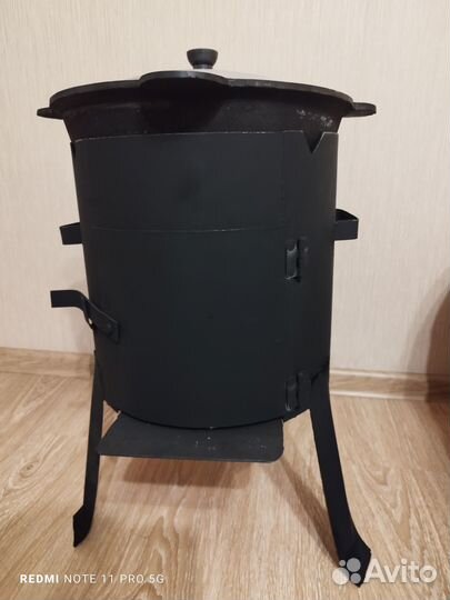 Печка под казан 8л, 10л, садж