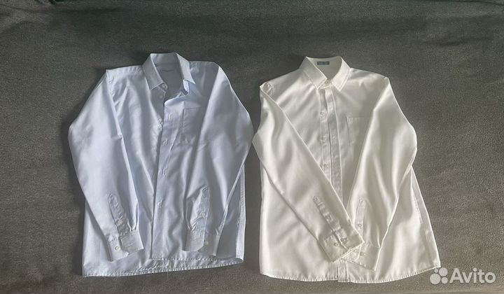 Рубашка 152р комплектом Button blue