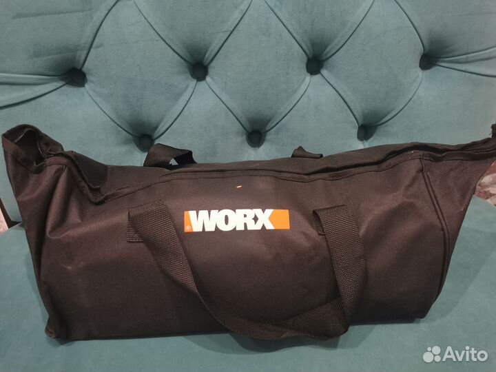 Пила дисковая аккумуляторная worx WX520 +АКБ Новая