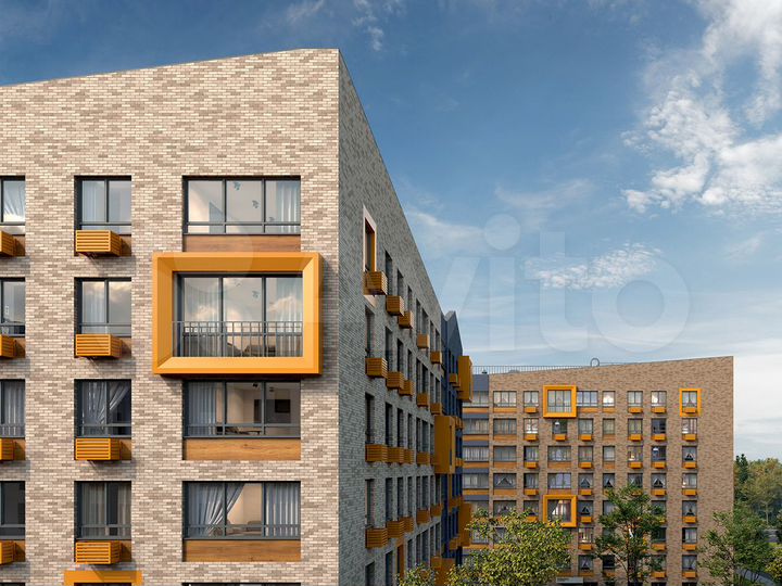 1-к. квартира, 34 м², 6/8 эт.