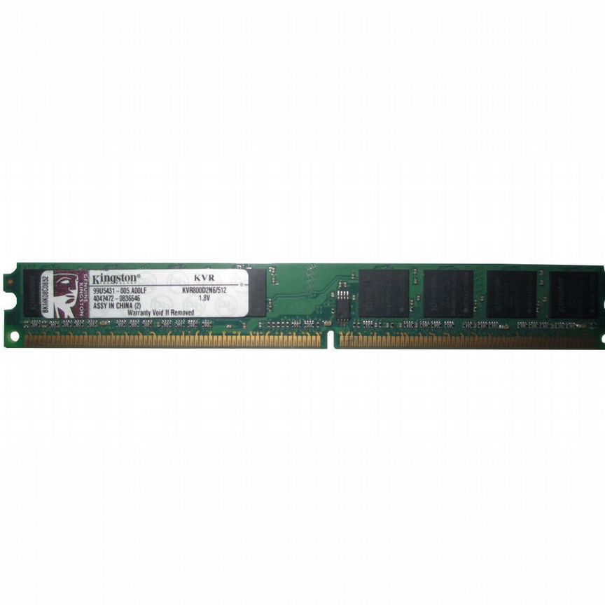 [KVR800D2N6/512] Оперативная Память Kingston 512mb Kvr800d2n6/512