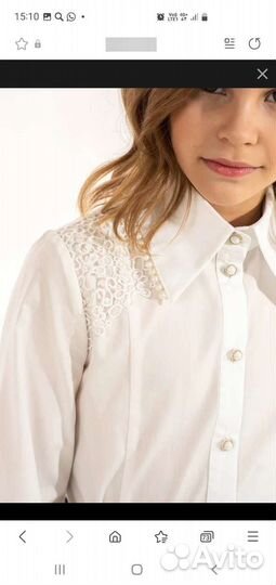 Новая Блузка Mooriposh 146р