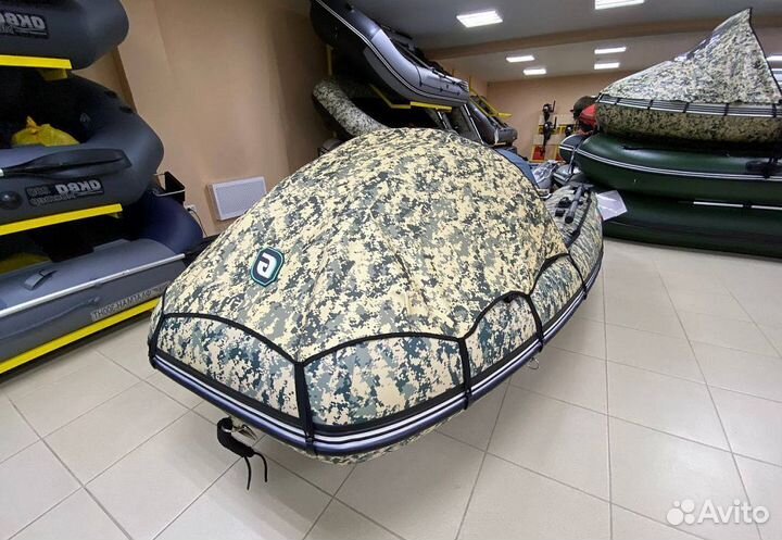 Надувная лодка gladiator E420 AIR С нднд камуфляж