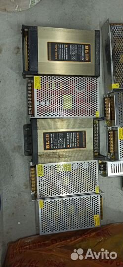 Блоки питания 12V и диммер с пультом