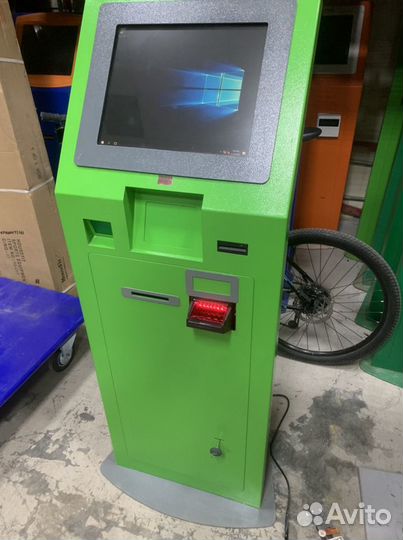 Терминал самооблуживания прием пачкой