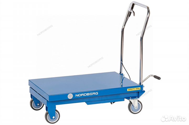 Стол подъемный гидравлический 0.5т nordberg N3T501