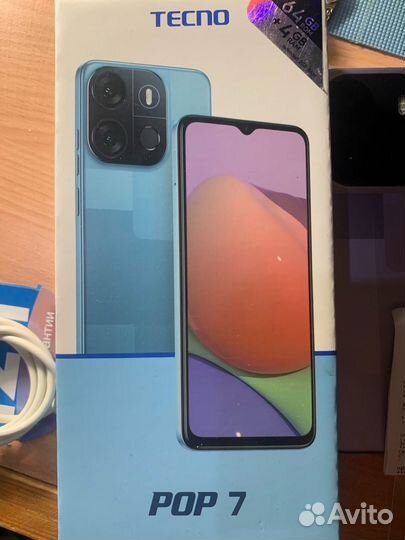 TECNO Pop 7, 2/64 ГБ