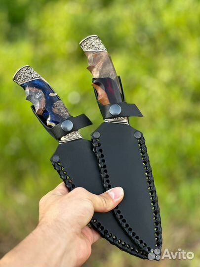 Нож из стали клапан корабля арт 999