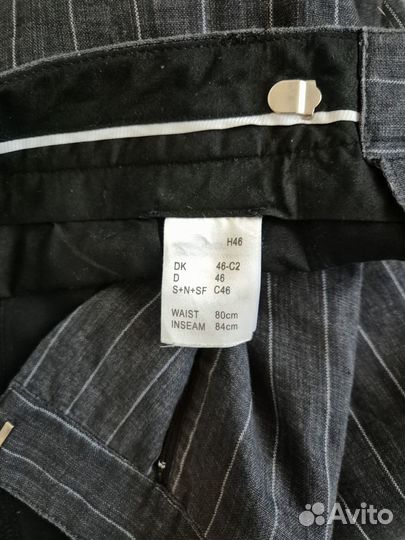 Костюм льняной мужской р. 46