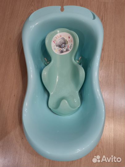 Ванночка для купания с горкой