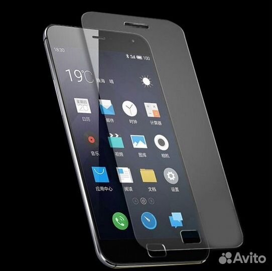 Защитное стекло на Meizu MX4 Pro (9H Толщ.0.3мм)