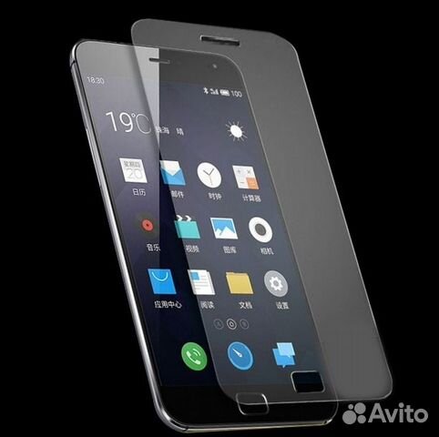 Защитное стекло на Meizu MX4 Pro (9H Толщ.0.3мм)