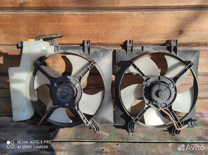Вентилятор охлаждения радиатора диффузор subaru
