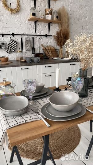 Столовый сервиз керамика