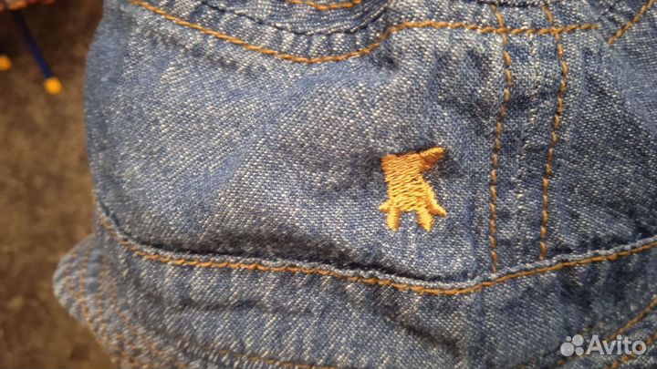 Панама детская Button Blue 50 размера