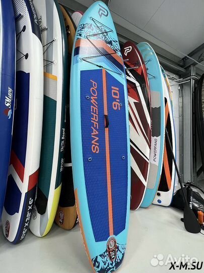 SUP Доска raidex powerfans italian Blue Bay 10,6’