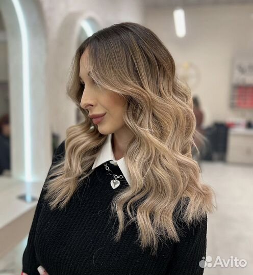 Окрашивание волос, окрашивание блонд