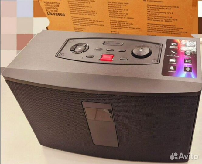 Бумбокс Bluetooth колонка 100 Вт с Usb и Fm новая