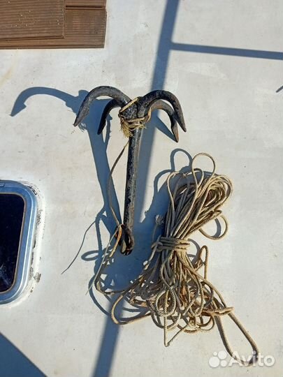 Якорь кошка 6,5 кг заводской, стальной