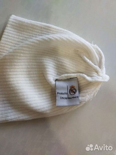 Шапка для мальчика 8-9 лет реал Мадрид