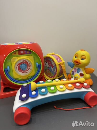 Музыкальные игрушки пакетом