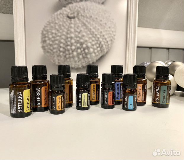 Натуральные эфирные масла дотера doterra