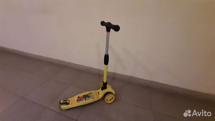 Самокат детский трехколесный бу