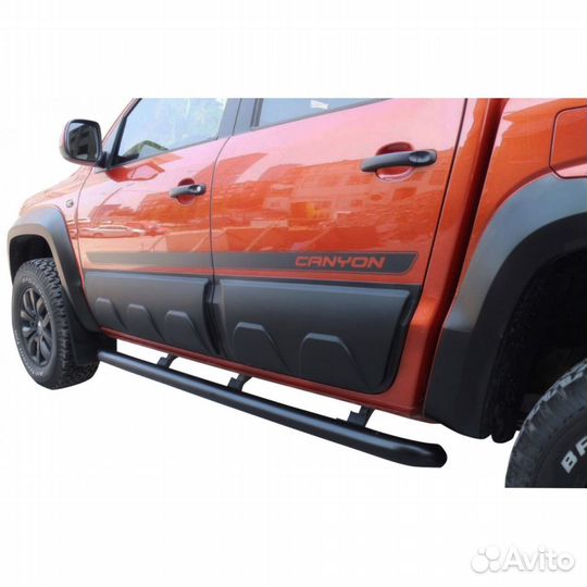 Молдинги дверей Volkswagen Amarok 2009-2021 (4 шт)