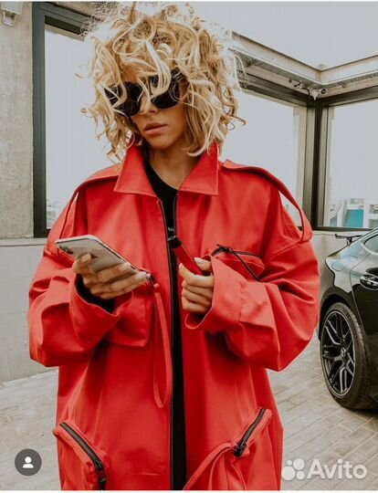 Парка monochrome женская