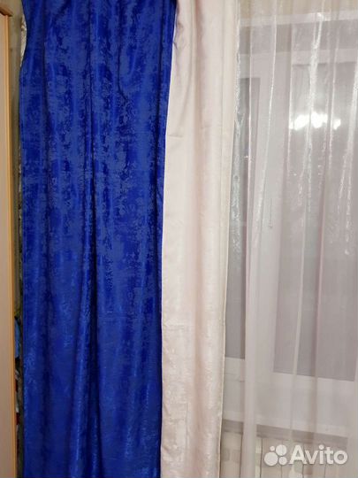 Шторы двухцветные