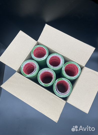 Скотч NovaRoll цветной (зеленый) 1кор/36шт