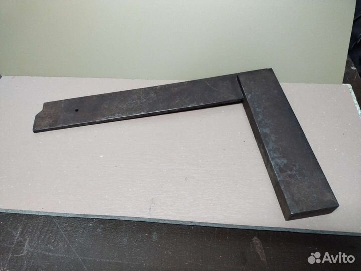 Угольник стальной слесарный класс 2 СССР