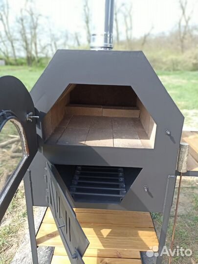 Печь для пиццы Печька на дровах, Мангал, Коптильня