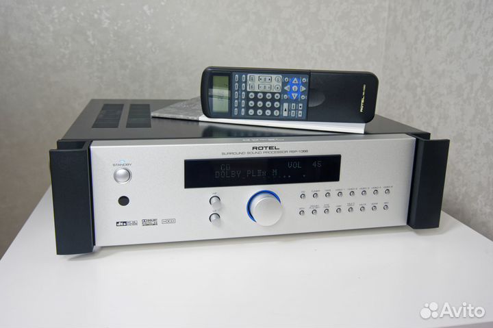 Топовый цап 24/192 предусилитель 7.1 Rotel RSP1068