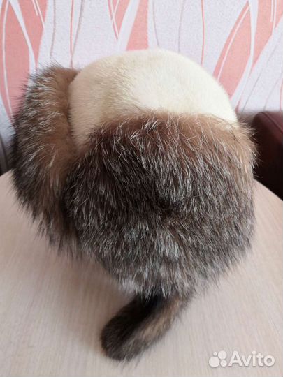 Шапка норковая женская
