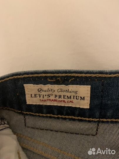 Джинсы скинни levis