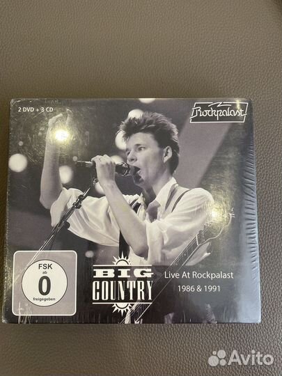 Альбом Big Country 2dvd 3cd Live AT Rockpalast