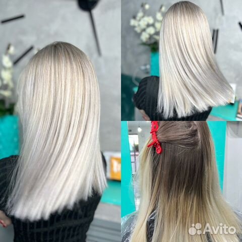 Сложное окрашивание волос