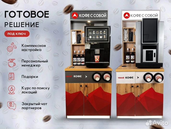 Продам кофейню самообслуживания Unicum бу