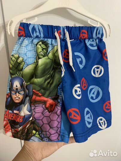 Шорты marvel для бассейна для пляжа 104 116