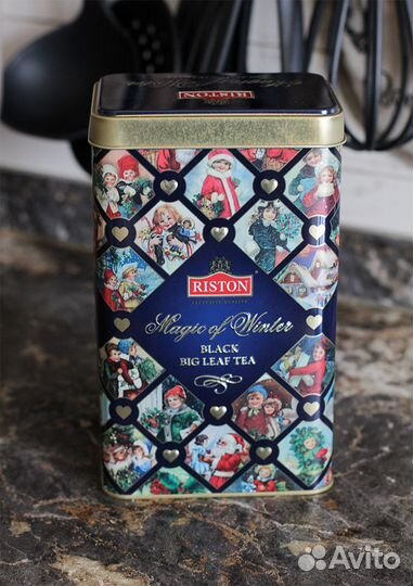 Жестяные банки для чая