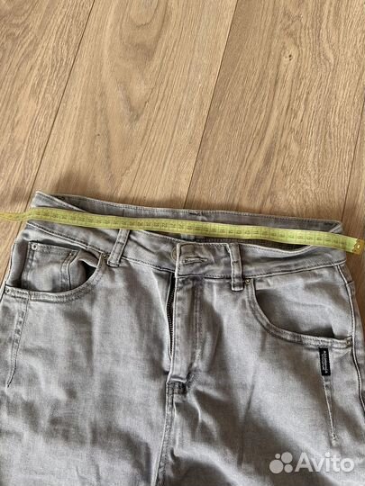 Прямые джинсы мом XL