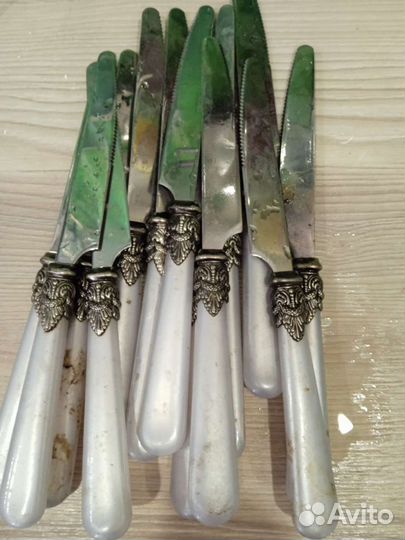 Ножи, нерж, столовые приборы