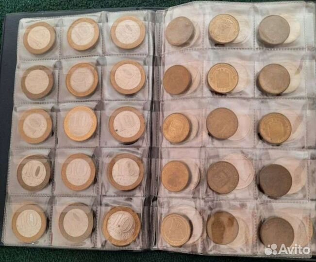 Альбом коллекционных монет РФ