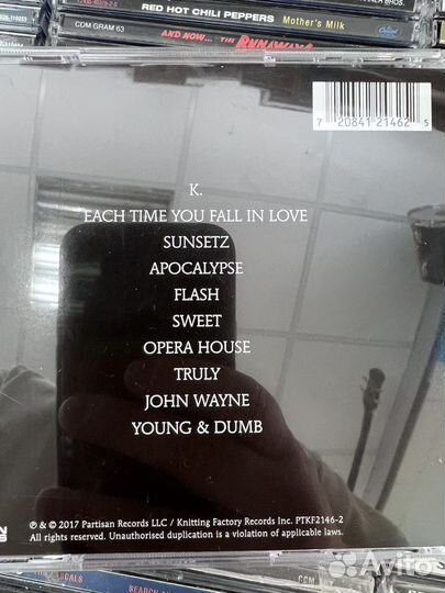 Музыкальные cd диски Cigarettes after sex