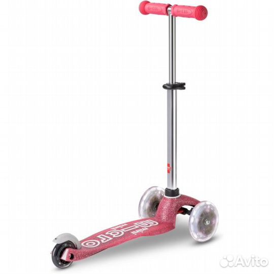 Самокат Micro Mini Micro Deluxe Fairy Glitter LED