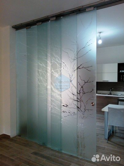 Стеклянные перегородки